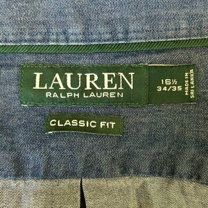 Ralph Lauren 16.5 33/35 for sale